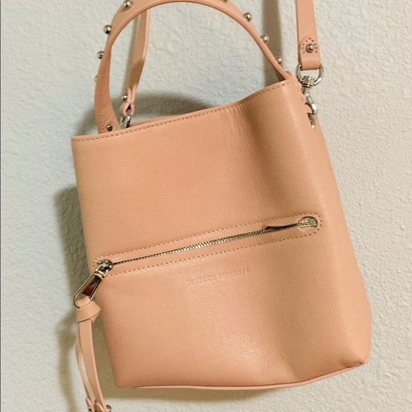 Rebecca Minkoff pink Leather crossbody NWOT - Picture 8 of 9